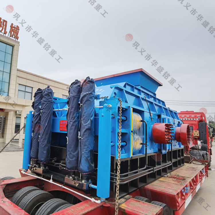 對(duì)輥破碎機(jī)適合用來破碎河卵石和鵝卵石嗎？制砂效果如何？